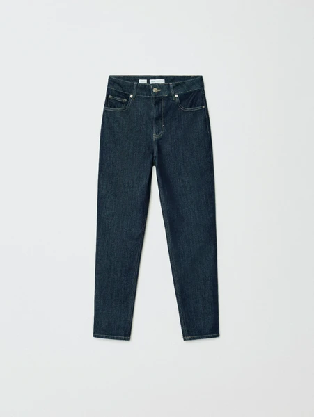 Джинсы SELA MOM FIT, синий, арт. 32955