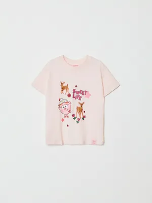 Футболка оверсайз SELA Смешарики, арт. 32957