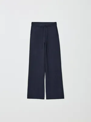 Прямые вязаные брюки SELA, арт. 32968