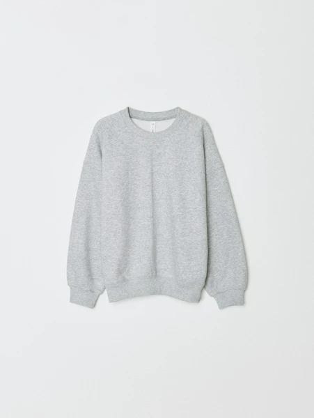 Базовый свитшот оверсайз SELA, серый, арт. 32975