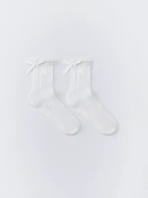 Носки SELA с бантиками, арт. 32980