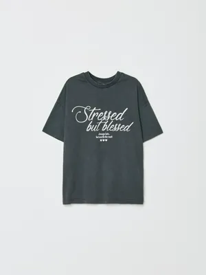 Детская футболка оверсайз SELA с принтом, арт. 33003