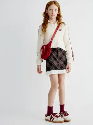 Юбка SELA с оборкой для девочек, арт. 33008