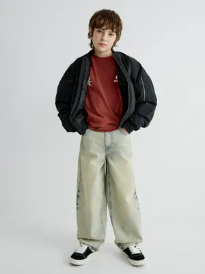 SELA Джинсы Baggy Fit, арт. 33017