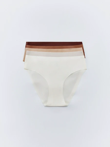 Набор из 5 женских трусов-слипов Sela, разноцветный, арт. 33026