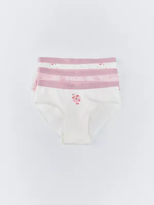 Набор из 3 трусов-слипов Sela Смешарики для девочек, арт. 33155