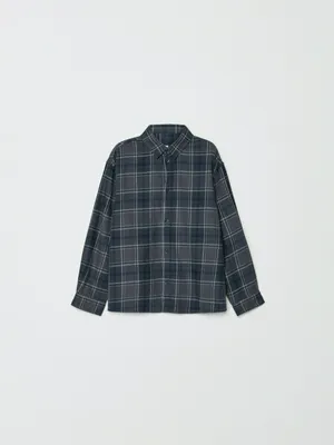 Рубашка Sela в клетку оверсайз, арт. 33158