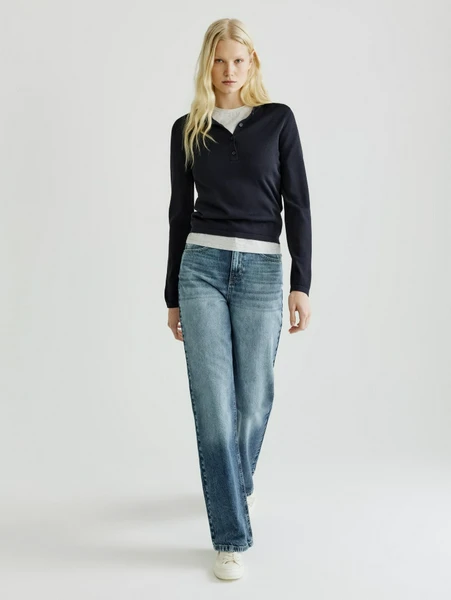 Джинсы Sela Wide Leg Tall, голубой, арт. 33159