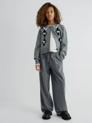 Широкие брюки SELA с двойным поясом, арт. 33164