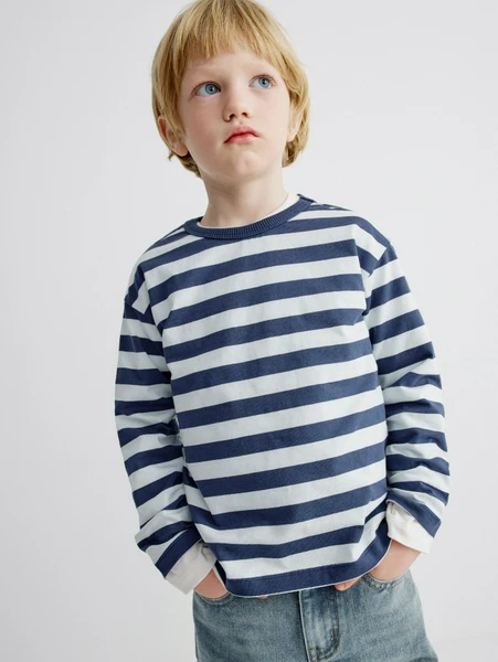 Sela Набор из 2 детских лонгсливов, разноцветный, арт. 33177