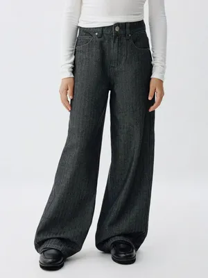 Широкие джинсы BAGGY для девочек, арт. 3319