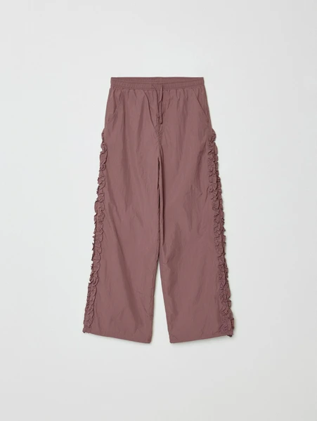 Брюки Sela нейлоновые для девочек, розовый, арт. 33191