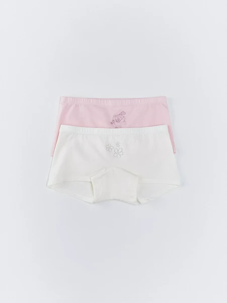 Набор трусов-шортиков SELA x Смешарики для девочек, разноцветный, арт. 33194