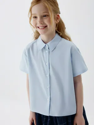 Рубашка с коротким рукавом для девочек, арт. 3321