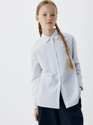 Удлиненная рубашка для девочек, арт. 3324