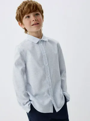 Рубашка в клетку для мальчиков, арт. 3330