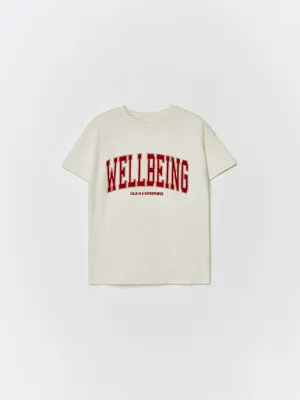 Футболка SELA с принтом для девочек, арт. 33358