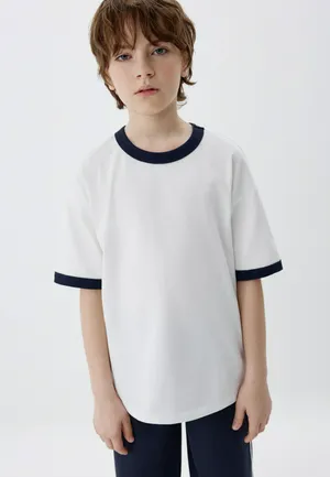 Базовая футболка оверсайз детская, арт. 3354