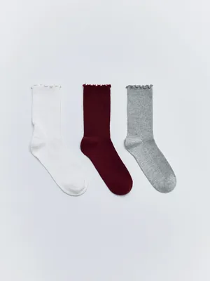 Набор из 3 пар носков Sela для девочек, арт. 33559