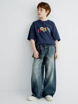 Джинсы SELA SUPER BAGGY для мальчиков, арт. 33576
