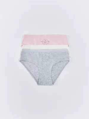 Набор трусов-слипов SELA x Смешарики, 3 шт., для девочек, арт. 33676