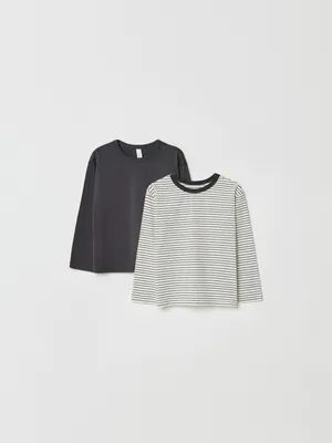 Набор из 2 детских лонгсливов Sela, арт. 33680