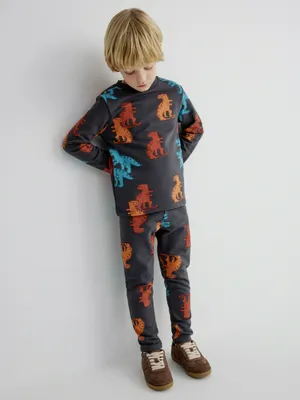 Трикотажные брюки Sela с начесом для мальчиков, арт. 33683