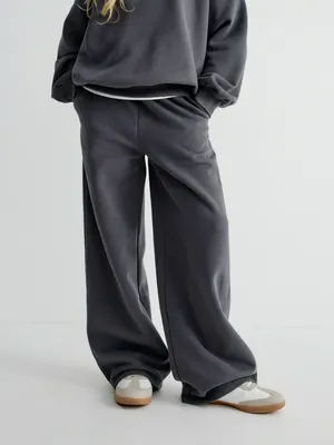 Трикотажные широкие брюки для девочек SELA, арт. 33724