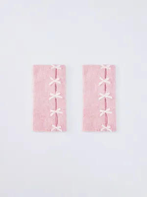 Вязаные митенки SELA для девочек, арт. 33733