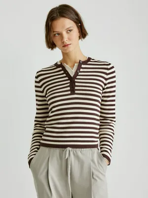 Джемпер SELA в полоску, арт. 33746