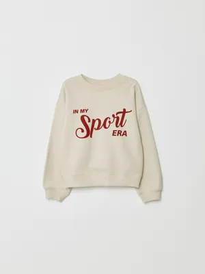 Свитшот SELA с принтом для девочек, арт. 33751