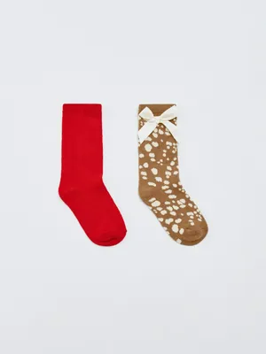 Гольфы SELA для девочек, набор из 2 пар, арт. 33752