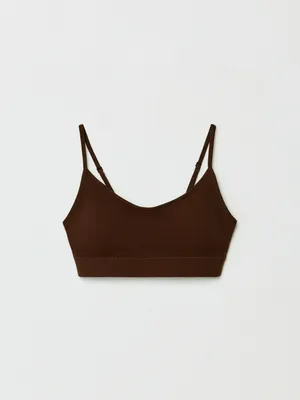 Базовый вязаный бюстгальтер-топ Sela, арт. 33764