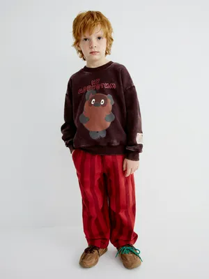 Трикотажные брюки SELA в полоску, арт. 33943