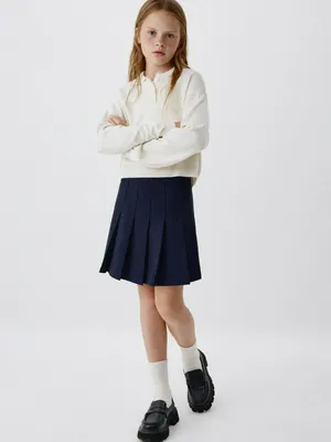 Юбка в складку для девочек, арт. 3395