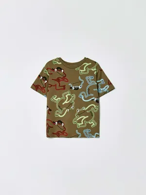 Футболка Sela с принтом для мальчиков, арт. 33950