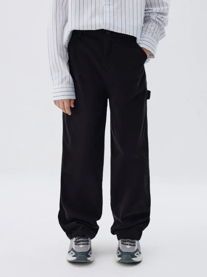 Брюки carpenter для мальчиков, черный, арт. 3398