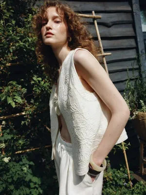 Жилет SELA из муслина, арт. 34013