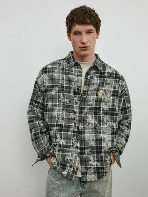 Рубашка SELA в клетку Союзмультфильм, арт. 34050