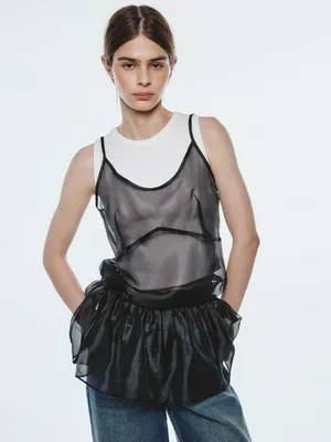 Топ Sela Young с баской, арт. 34141