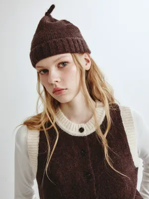 Вязаная шапка-бини SELA Young, арт. 34143