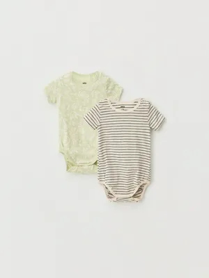 Трикотажное боди Sela для малышей (2 шт.), арт. 34149