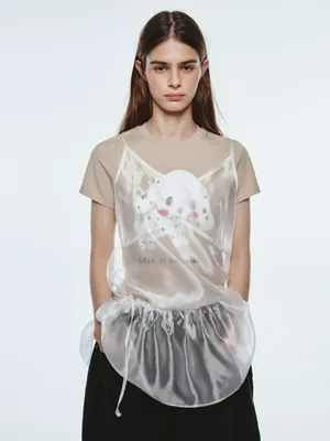 Топ с баской Sela Young, арт. 34155