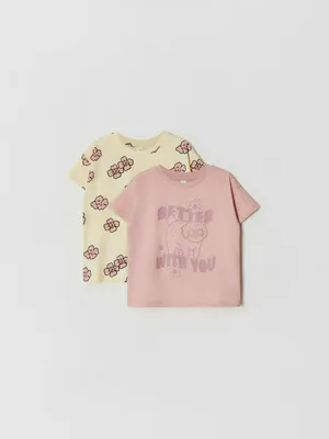 Набор футболок Sela с принтом для девочек, арт. 34163