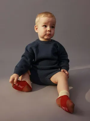 Комплект SELA для малышей: джемпер и шорты, арт. 34195