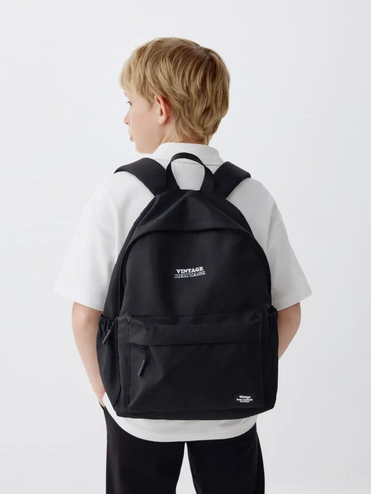 Школьный рюкзак детский, черный, арт. 3423
