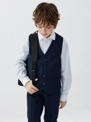 Классический костюмный жилет для мальчиков, арт. 3427