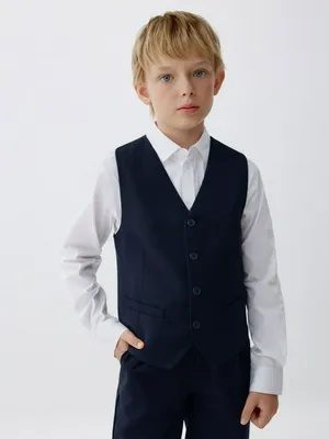 Классический костюмный жилет для мальчиков, арт. 3432