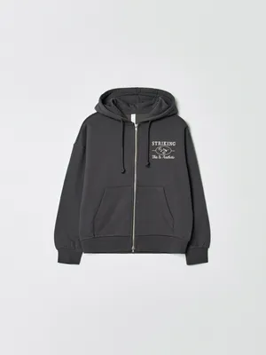 Толстовка SELA с капюшоном для девочек, арт. 34339