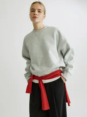 Укороченный свитшот оверсайз Sela, арт. 34349